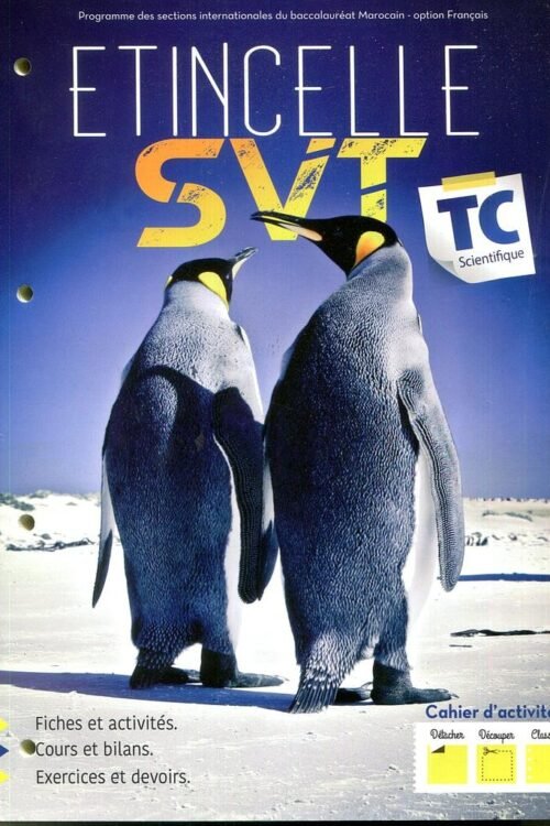 Etincelle SVT TC cahier d’activités